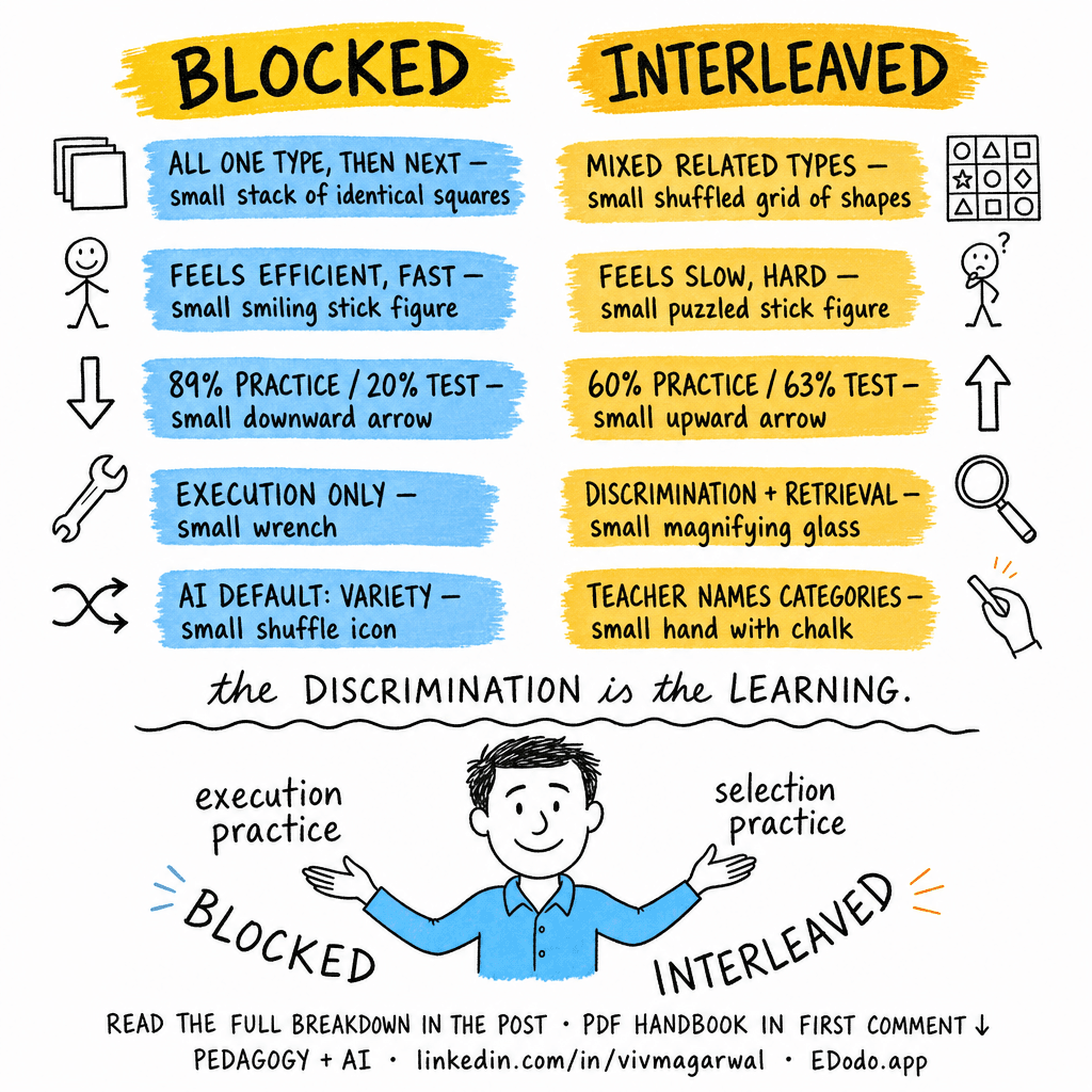 Interleaving (Interleaved Practice) — sketchnote