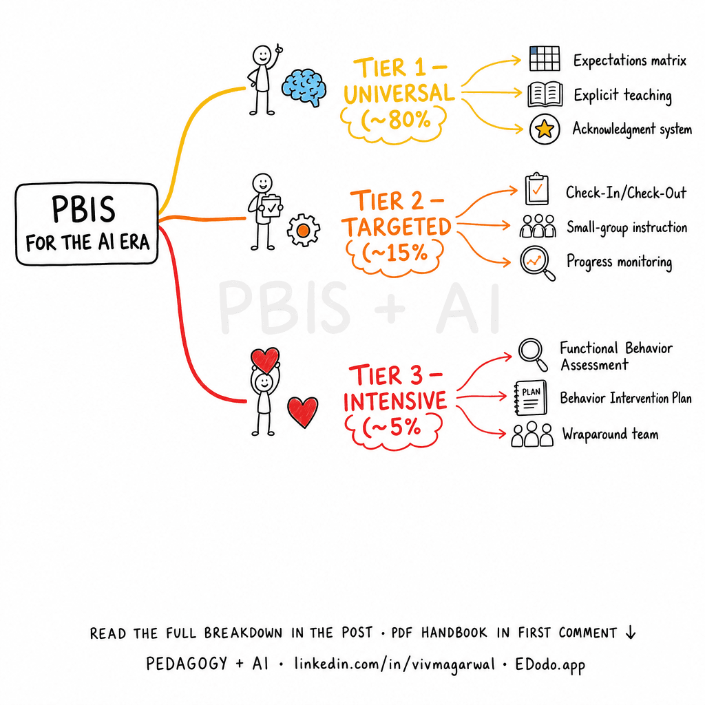 PBIS (Positive Behavioral Interventions and Supports) — sketchnote